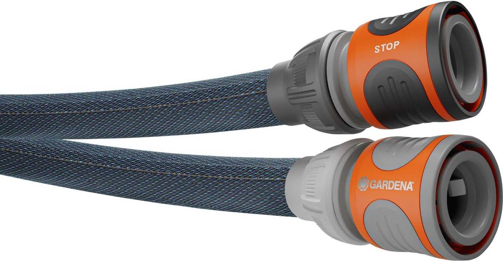 Gardena 18461-20 Textilschlauch Liano Xtreme 1/2 , 10 m Set + TapFix