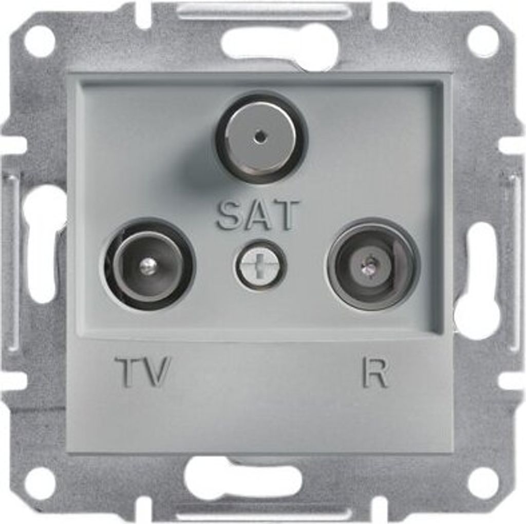 Enddose R-TV-SAT, Aluminium Schneider Asfora EPH3500161/SCH Produktbild 