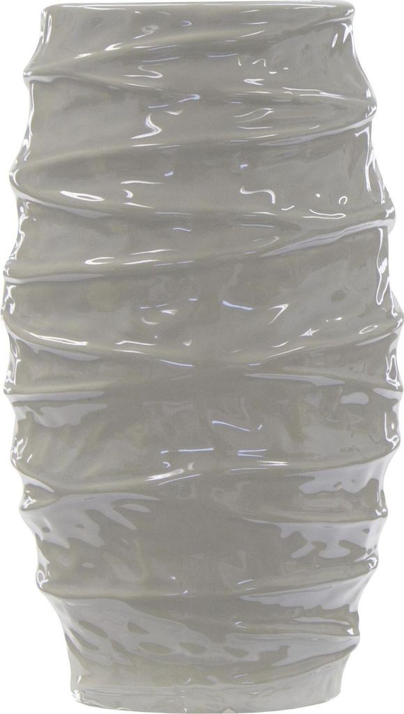 Keramik Design Vase ( A groß ) grau