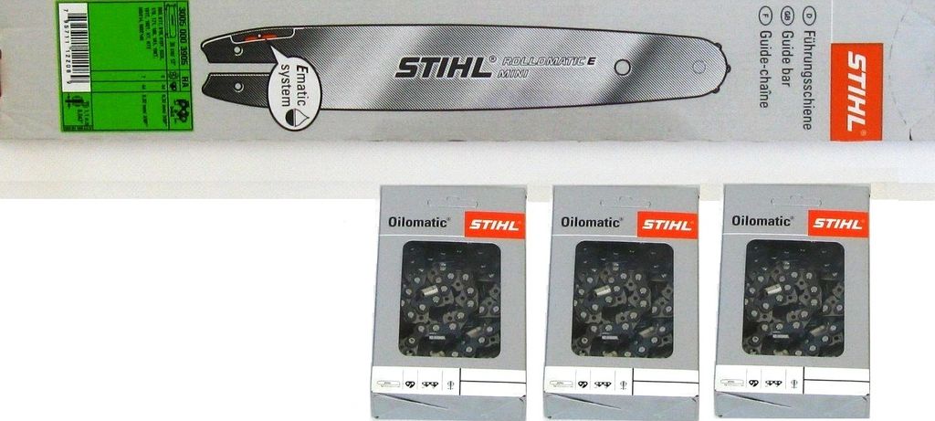 Stihl 3005 000 3905 Führungsschiene Rollomatic E Mini 30cm Produktbild 