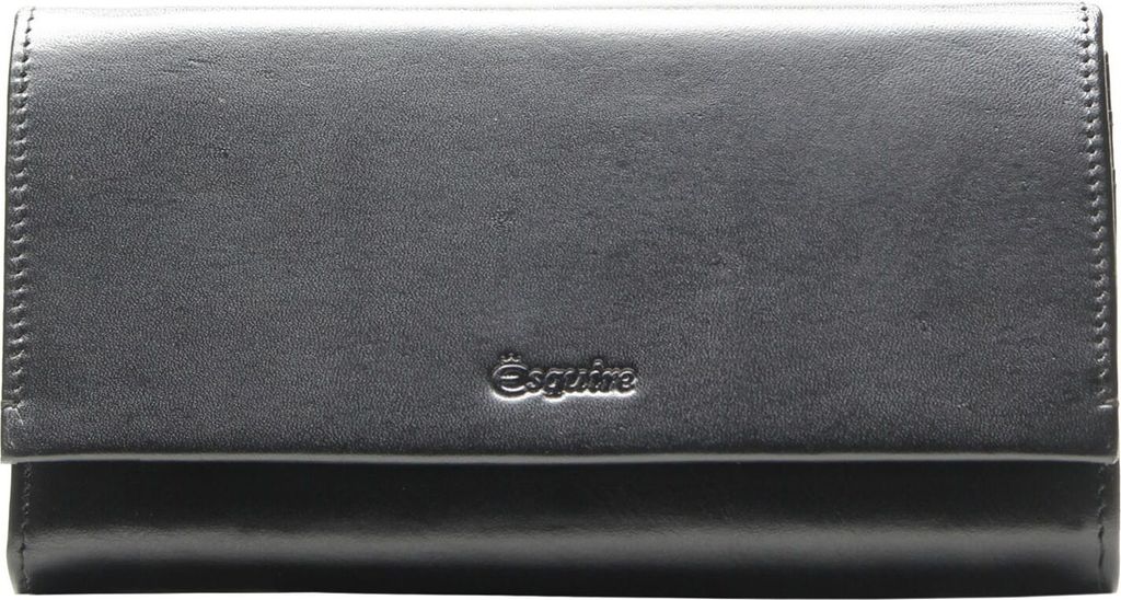 Esquire Geldbörse New Silk Ladies Long Wallet Black schwarz Produktbild 