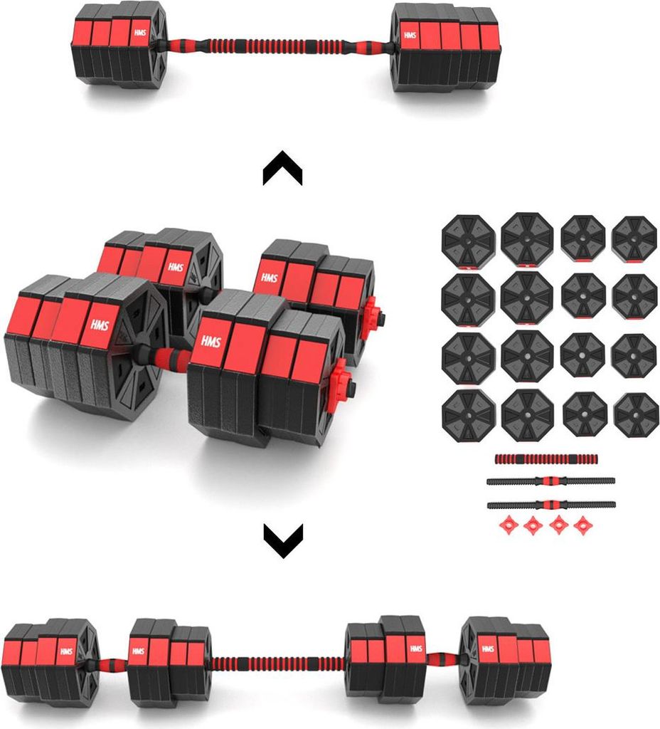 Sgc40 Hanteln-Komposit 40 Kg Hms Produktbild 