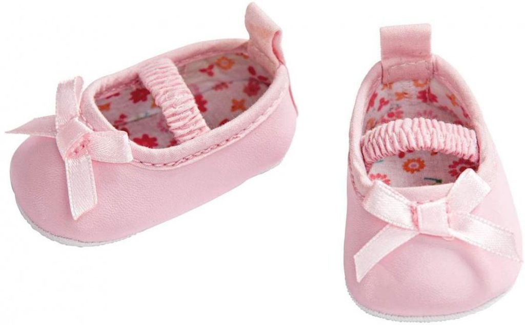 puppenschuhe Ballerina Mädchen 30-34 cm Polyester rosa