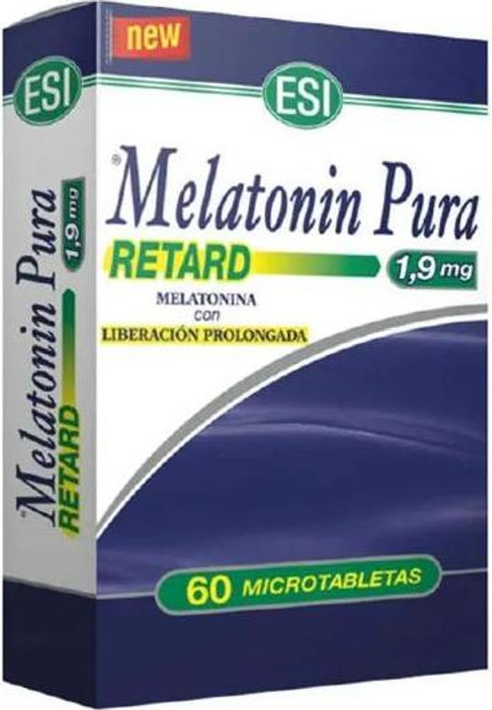 ESI Melatonin Retard Pura 1,9 Mg 60 Mtabs