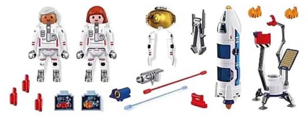 PLAYMOBIL Esa Rocket To Mars Bauspiel Mehrfarbig  Kinder Produktbild 