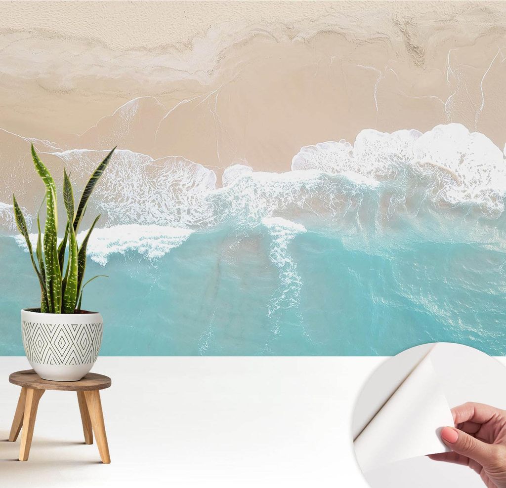 Fototapete selbstklebend - 208x146 cm - Tapete - Wandtapete - Wandbilder - Klebefolie - Dekofolie - Tapete Folie - Wand - Dekoration - Wohnzimmer -...