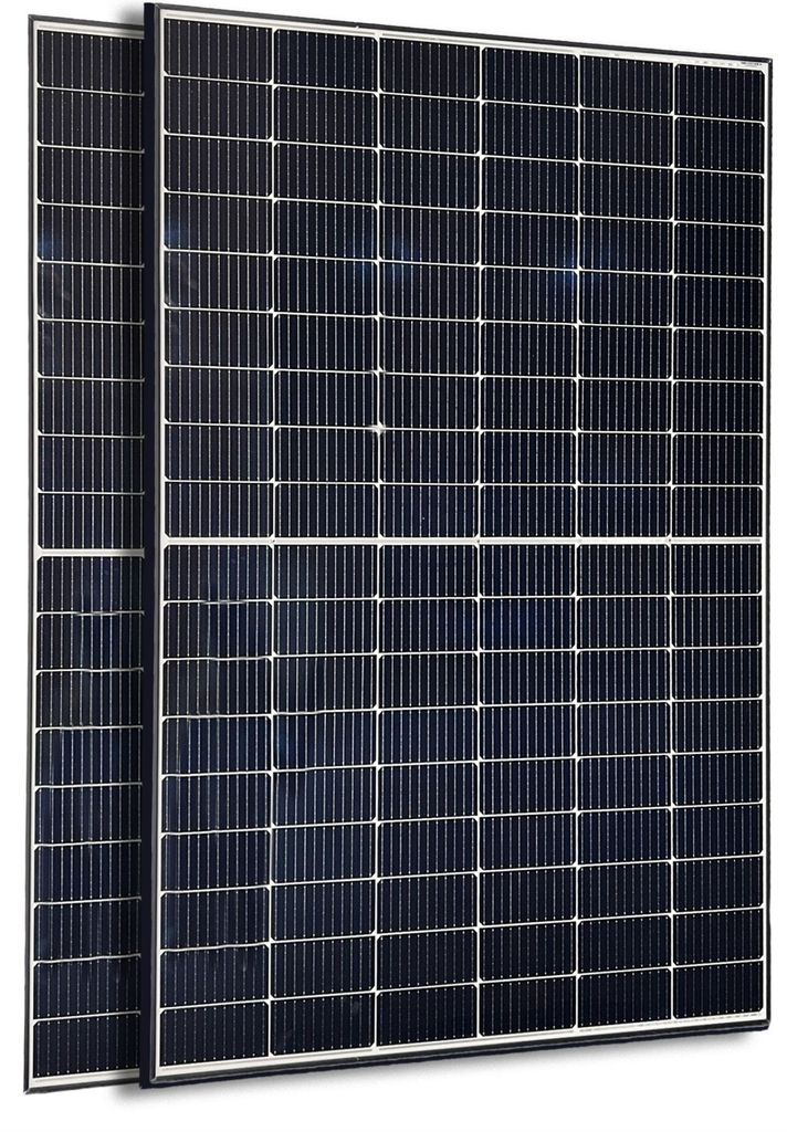 2-er Set PV Solar Modul 450 W black frame Balkonsolar PERC