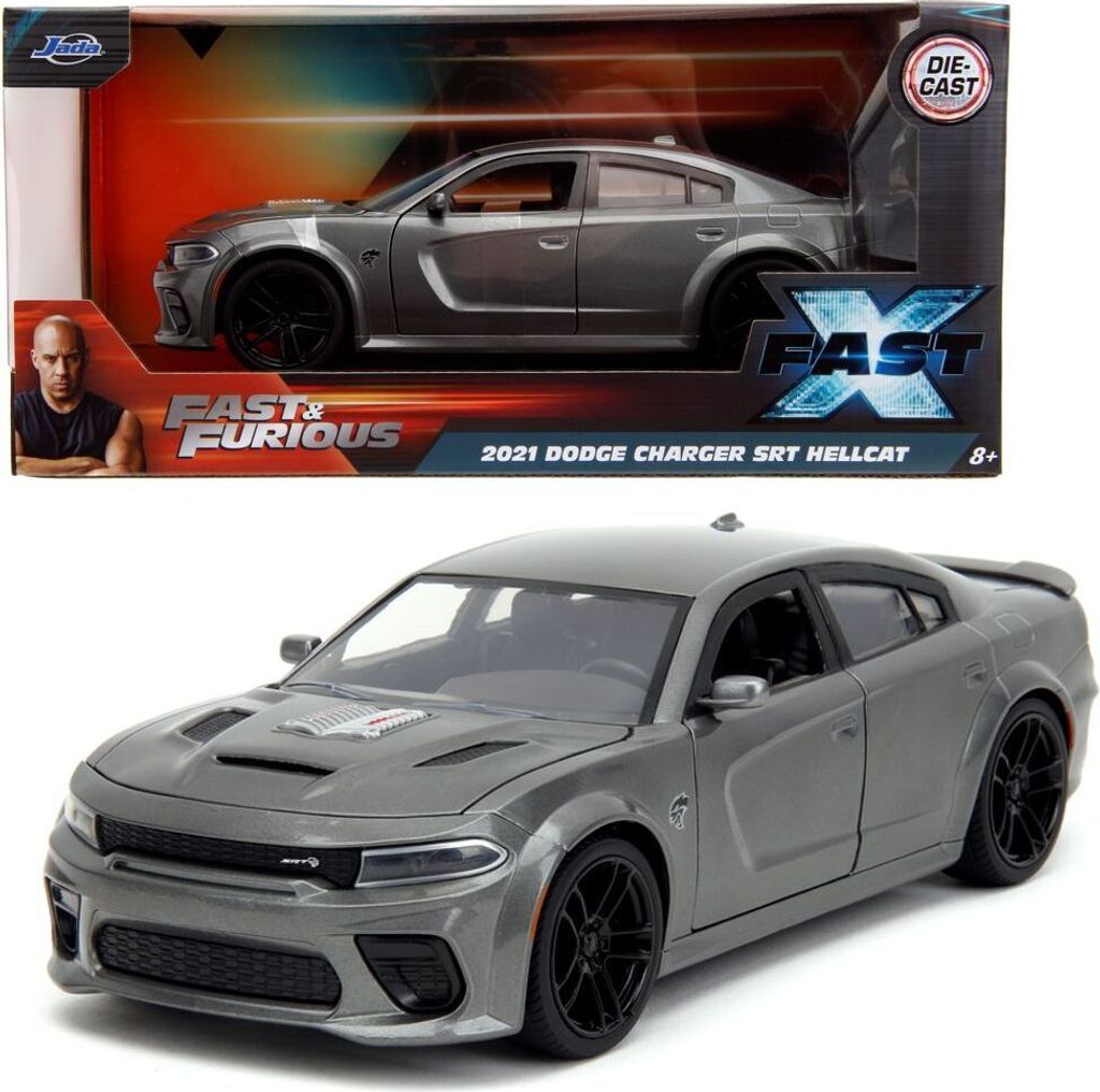 Jada Fast & Furious - Metalowy samochód 2021 Dodge Produktbild 1