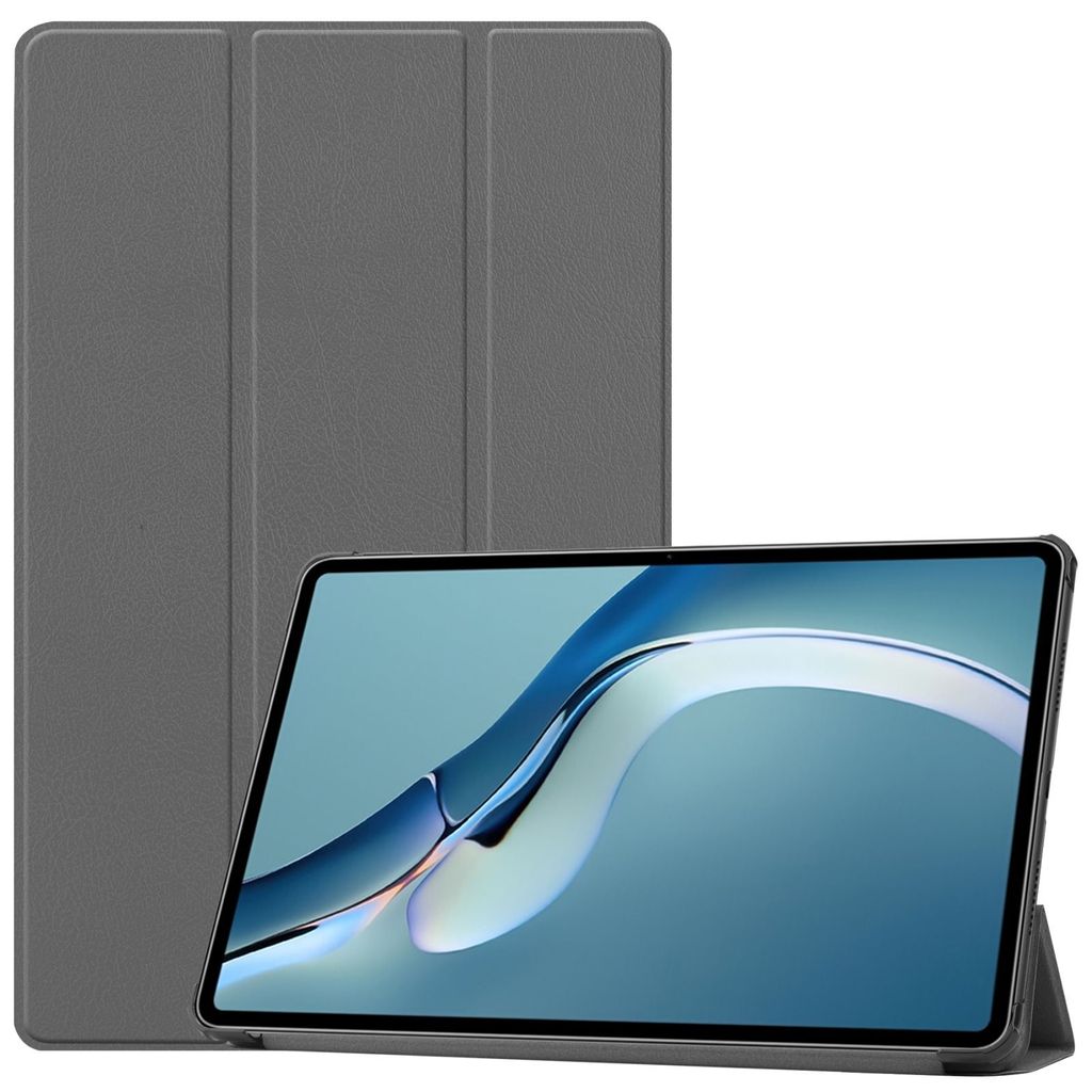 Schutzhülle für Huawei MatePad Pro 2021 12.6 Slim Case Etui mit Standfunktion und Auto Sleep/Wake Funktion Grau