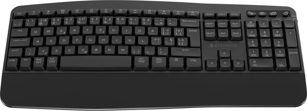Set Wireless Eternico KSB4440 CZ/SK | Tastiera e Mouse Ergonomici