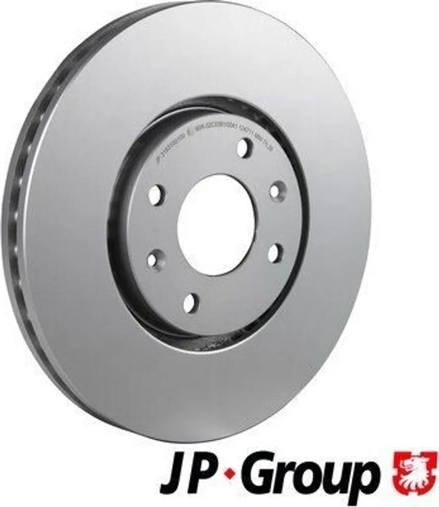 Disque de frein haute résistance JP GROUP 3163100100 - Essieu avant C5