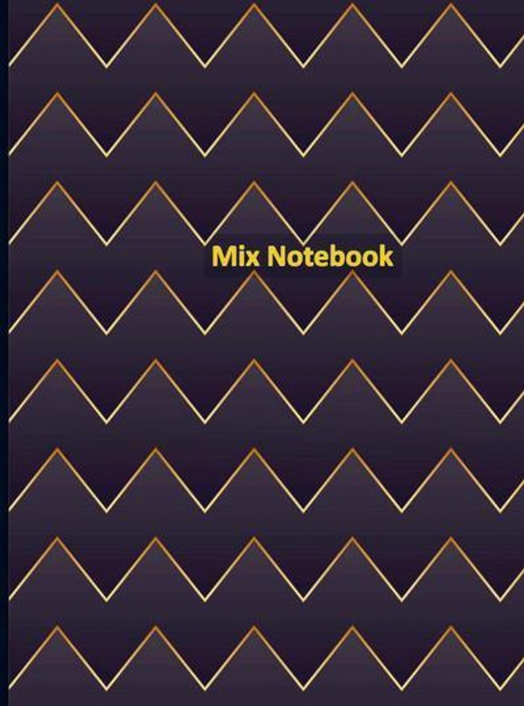 Mix Notebook: Dickes Notizbuch Skizzenbuch