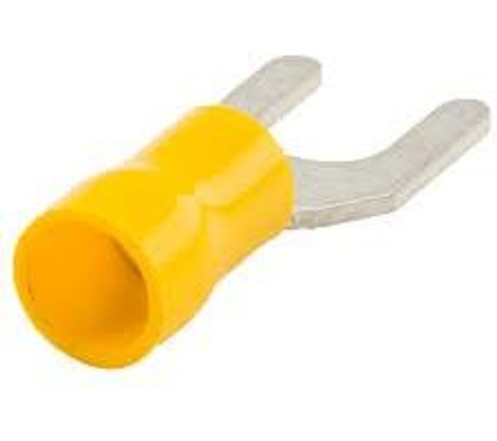 Bofix box A 25 cable shoes fork m6 yellow