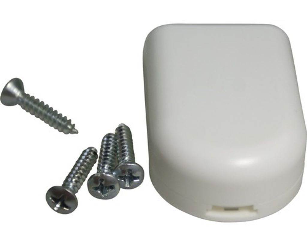 SOLUNA Sicherheitshalter Kettenspanner aus Kunststoff weiß