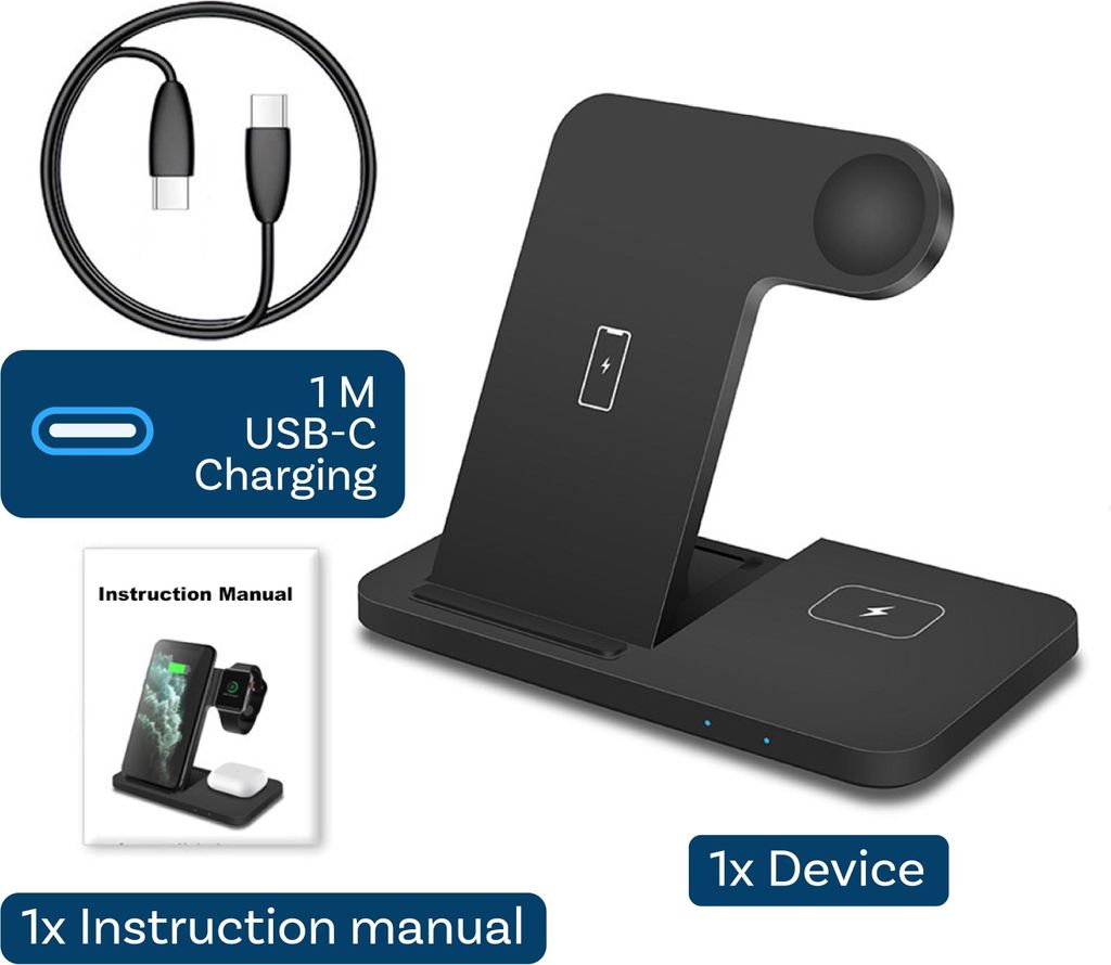 MMOBIEL Ladestation für iPhone, Apple Watch und AirPods - 3 Produktbild 6