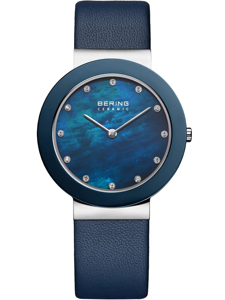 Orologio Donna Bering 11435-607 Ceramica Blu e Acciaio | Acquista Online