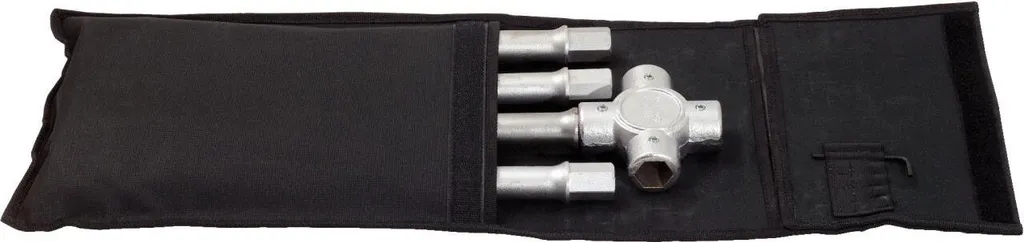 Clé de roue 4 tailles 24-32mm KS TOOLS 518.1161 en acier chrome-vanadium