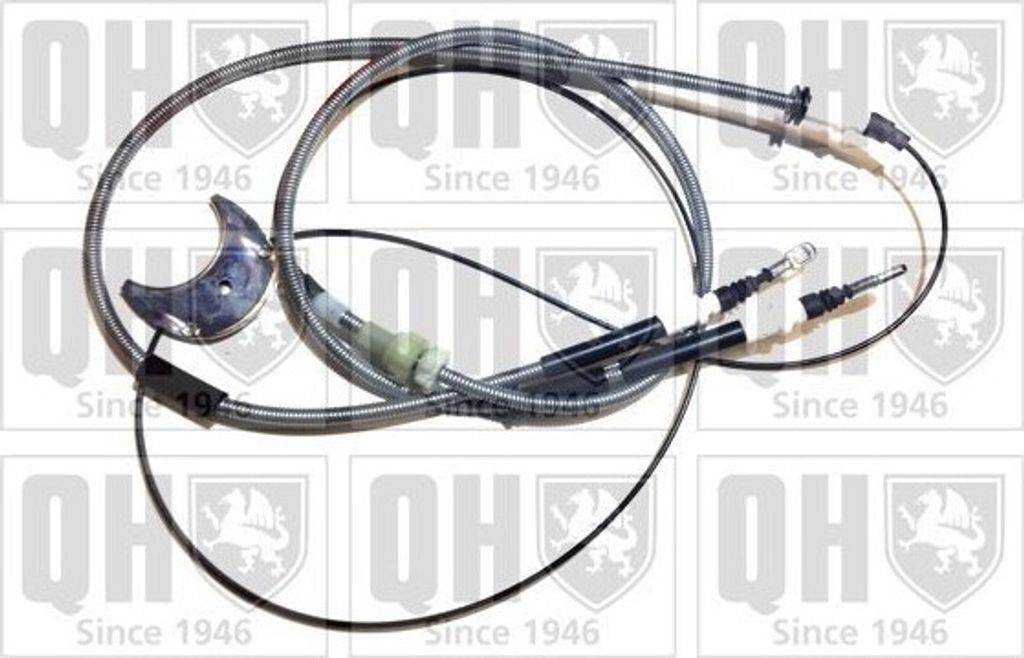 QUINTON HAZELL Handbremsseil Seilzug Feststellbremse für FORD SCORPIO I Stufenheck (GGE) Hinten BC2088