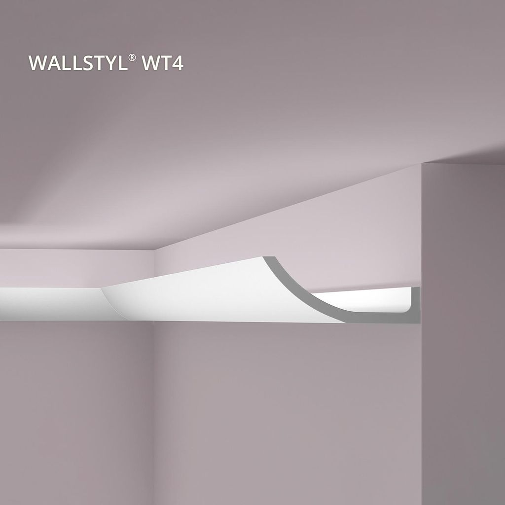 NMC WT4 WALLSTYL Cornisa Moldura decorativa Perfil de Imagen del producto 
