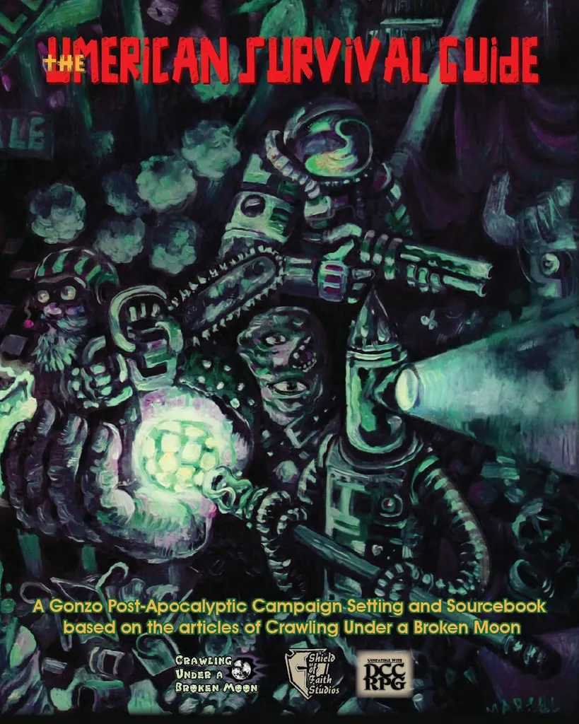 Umerican Survival Guide Core Setting - Livre de JDR post-apocalyptique