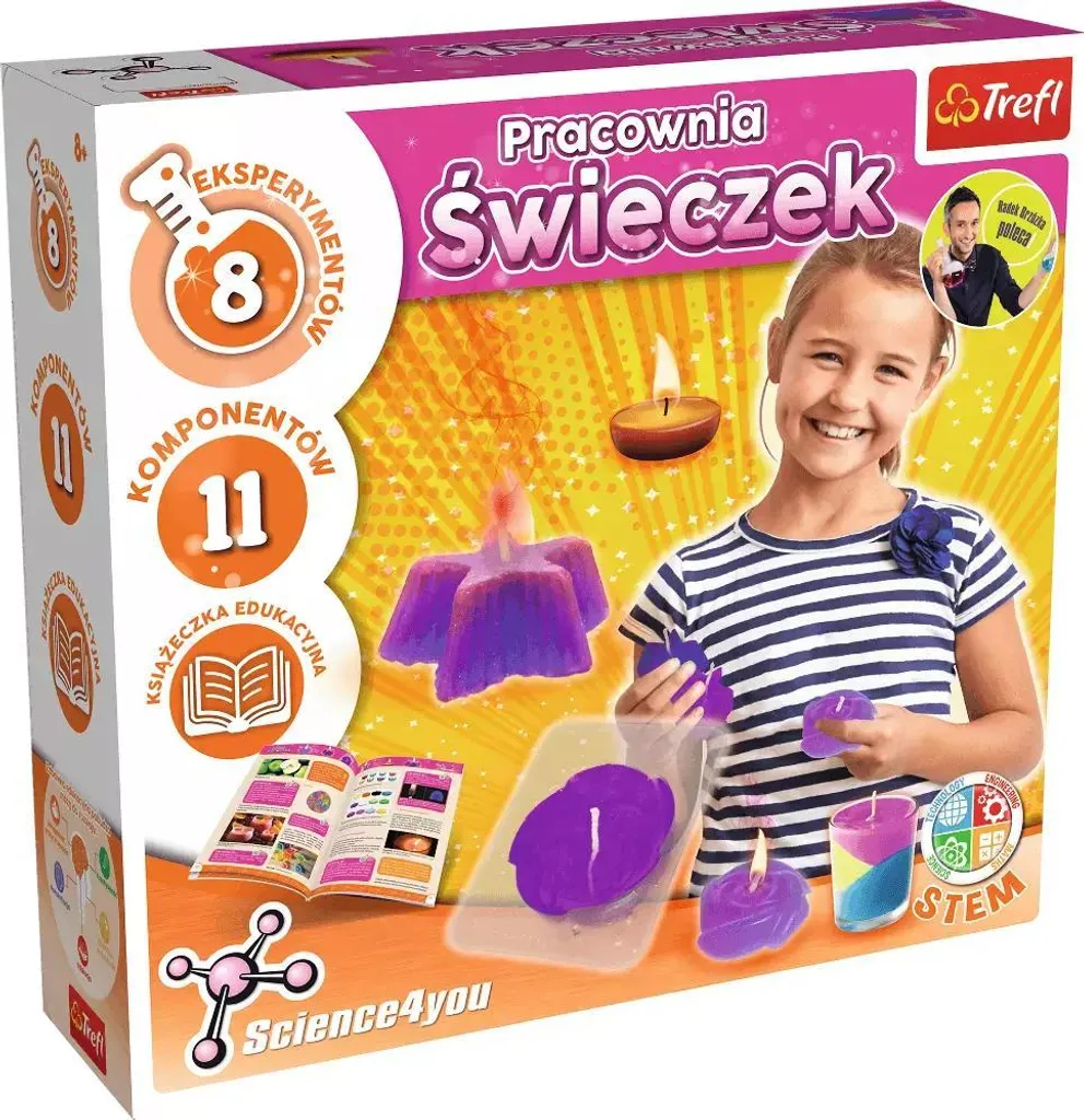 Bougie Studio Trefl Science4You moyenne 61115 - Kit créatif complet