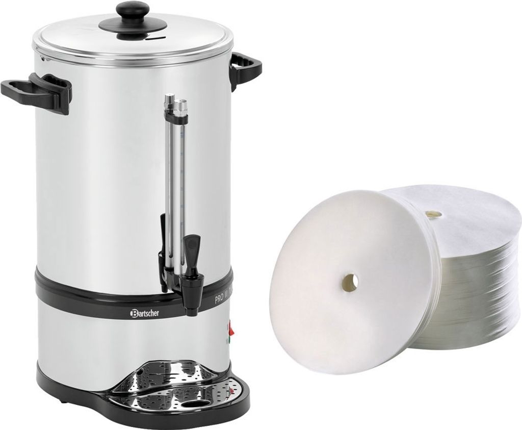Rundfilter Kaffeemaschine Pro II 100T + 250 Rundfilter
