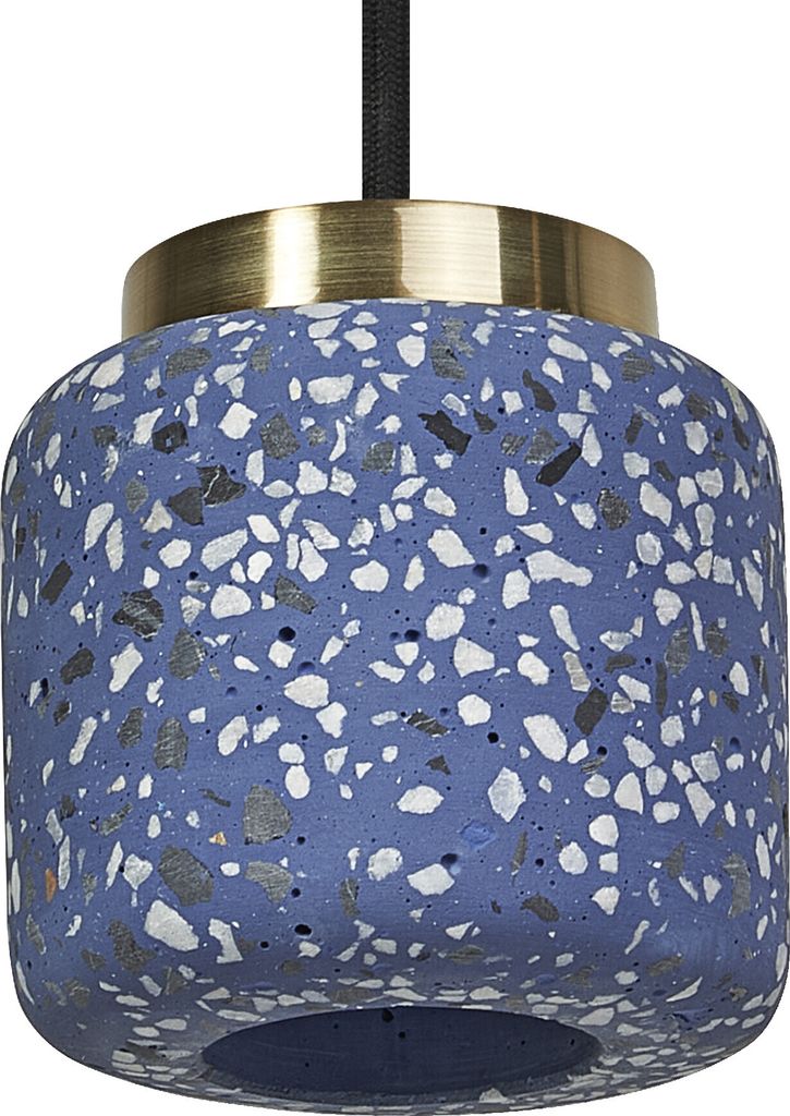LEDVANCE Decor Terrazzo Ball Pendant 1XGU10 Bleu Image du produit 