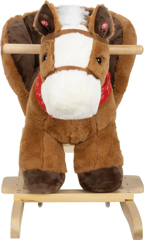 Cheval à bascule interactif sonore avec assise haute sécurité - 60cm