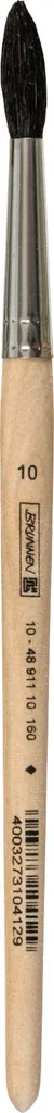 Pinceau de Peinture Taille 10 BRUNNEN 104891110 en Lot de 12 Unités