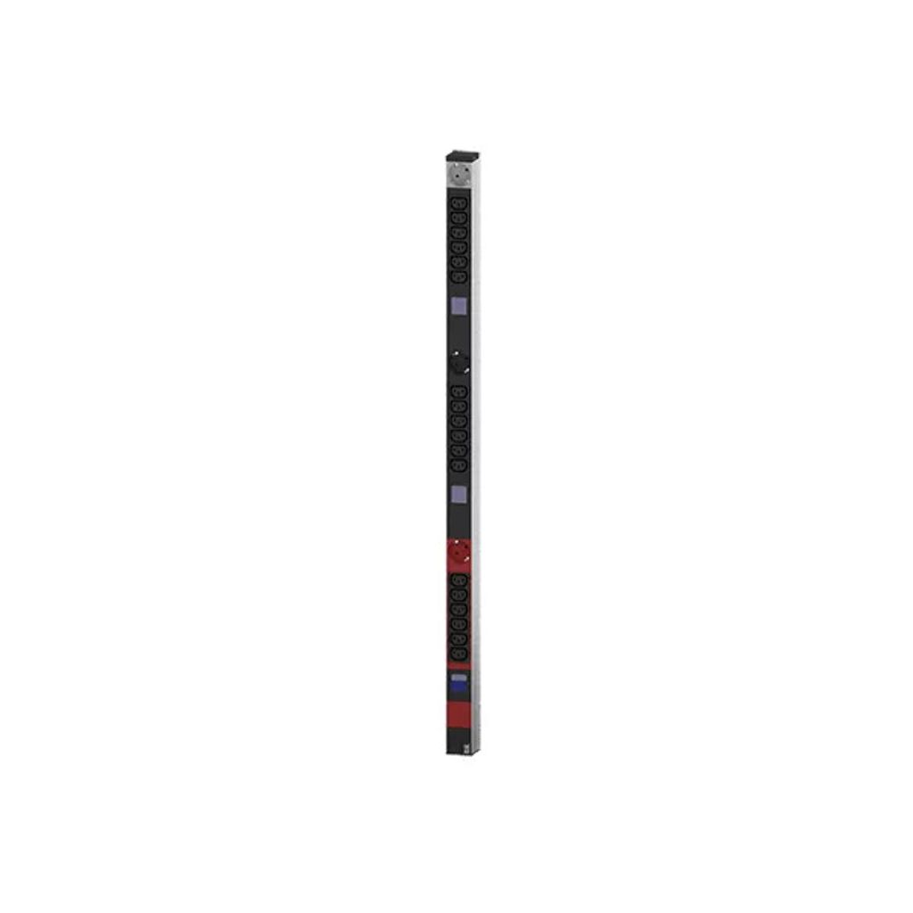 Bachmann BlueNet BN0500, Messgerät, Schwarz, LCD, 21 AC-Ausgänge, C13-Koppler, Typ F, 3 m