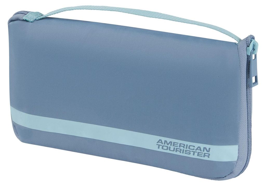 American Tourister Pull-Over Reisezubehör Foldable Luggage Cover Stone Blue / Blue blaugrau