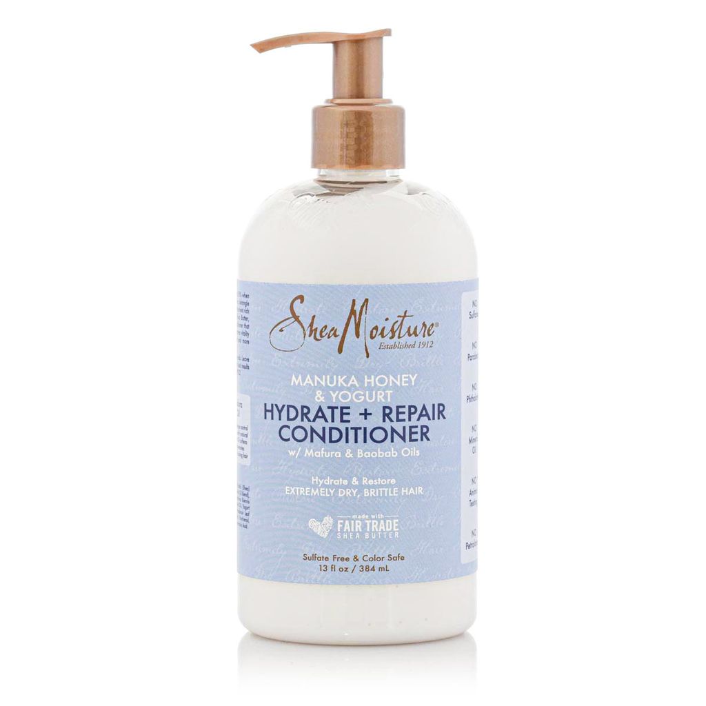 Shea Moisture Manuka Honey & Yoghurt Hydrate + Repair Conditioner 384ml feuchtigkeitsspendende und reparierende Haarspülung