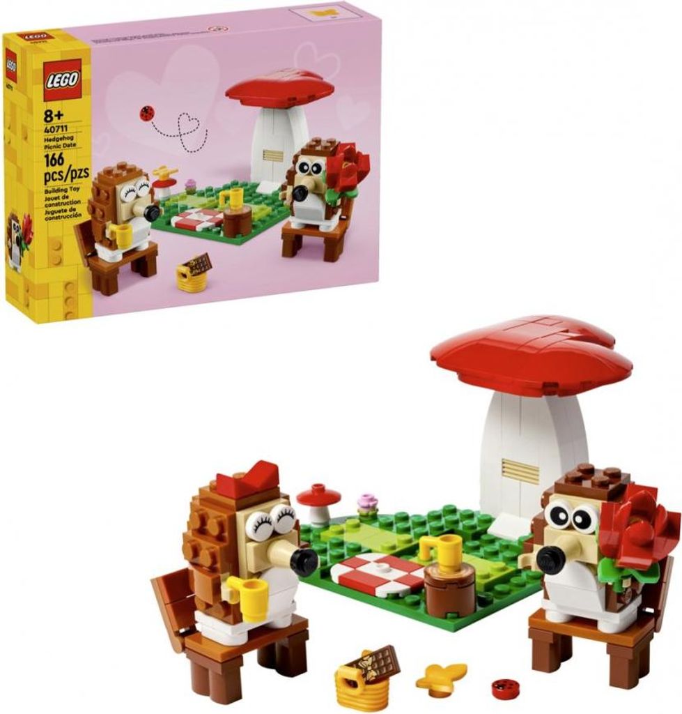 LEGO Iconic Ježčí rande s piknikem, Sada na stavění, 8 Obrázek produktu 