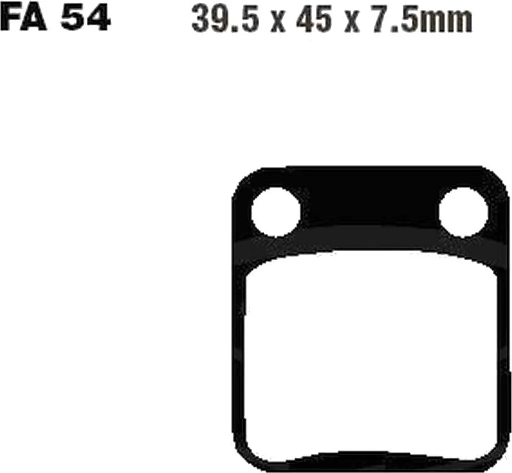 Plaquettes de frein avant pour AJS DD 50 E Regal Raptor MK1 2002-2007