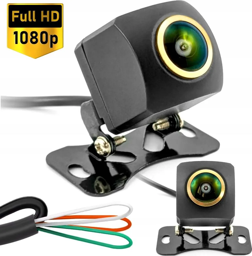 Caméra de recul anti-angle mort 1080p avec boîtier métal haute qualité