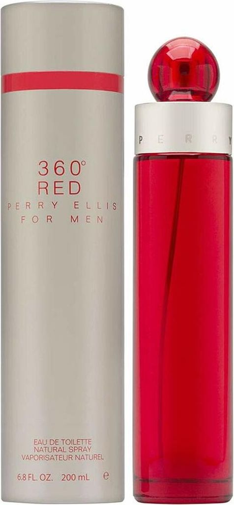 Perry Ellis 360 Red Eau de Toilette für Herren 200 ml