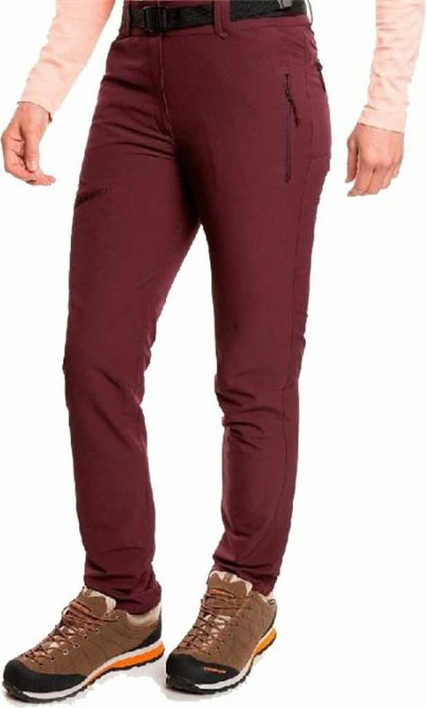 Lange Sporthose Trangoworld Dorset Damen Dunkelrot - XL
