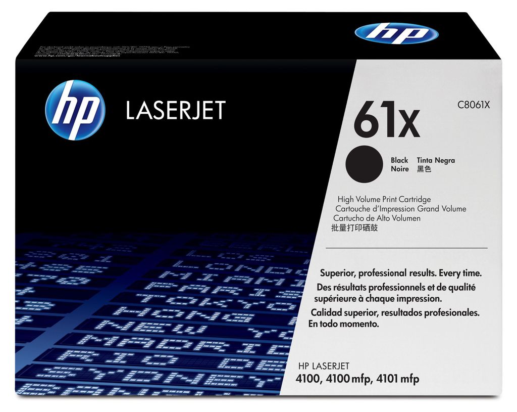 HP toner C8061X (61X) Image du produit 