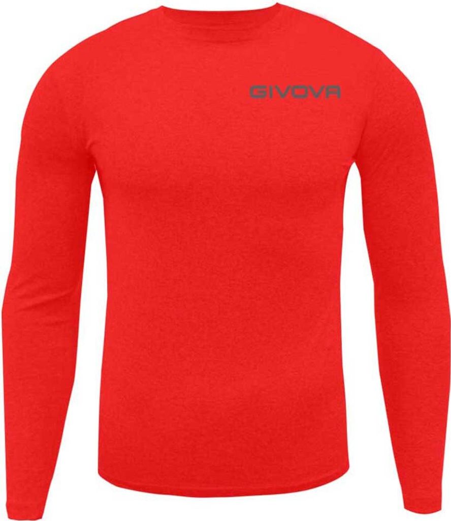 Givova Corpus 3 Langarm-baselayer Rot 6-8 Years Rot 6-8 Years