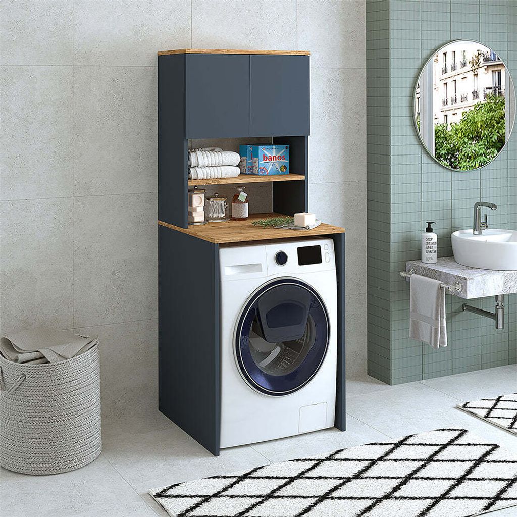 Roomart, Badezimmer Waschmaschinenschrank Atlantic, Produktbild