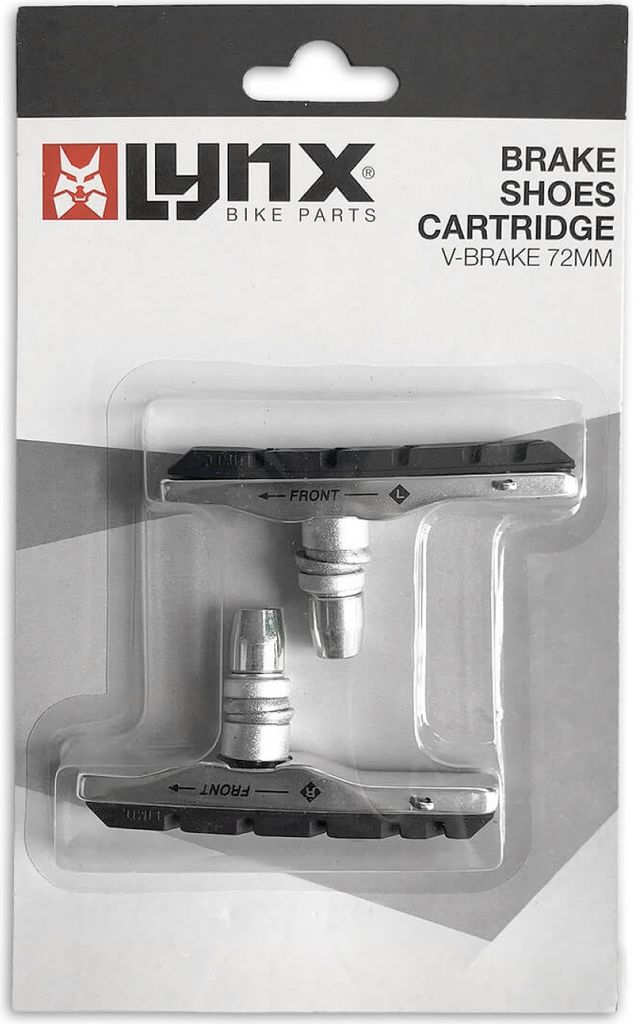 Lynx V-Brake Bremsbeläge Catridge - 1 Paar Bremsschuhe Brake Shoes 72mm