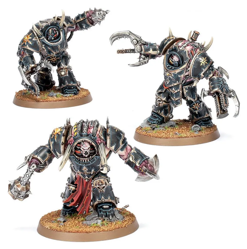 Unités de Choc Mutilators Space Marines du Chaos pour Combat Rapproché