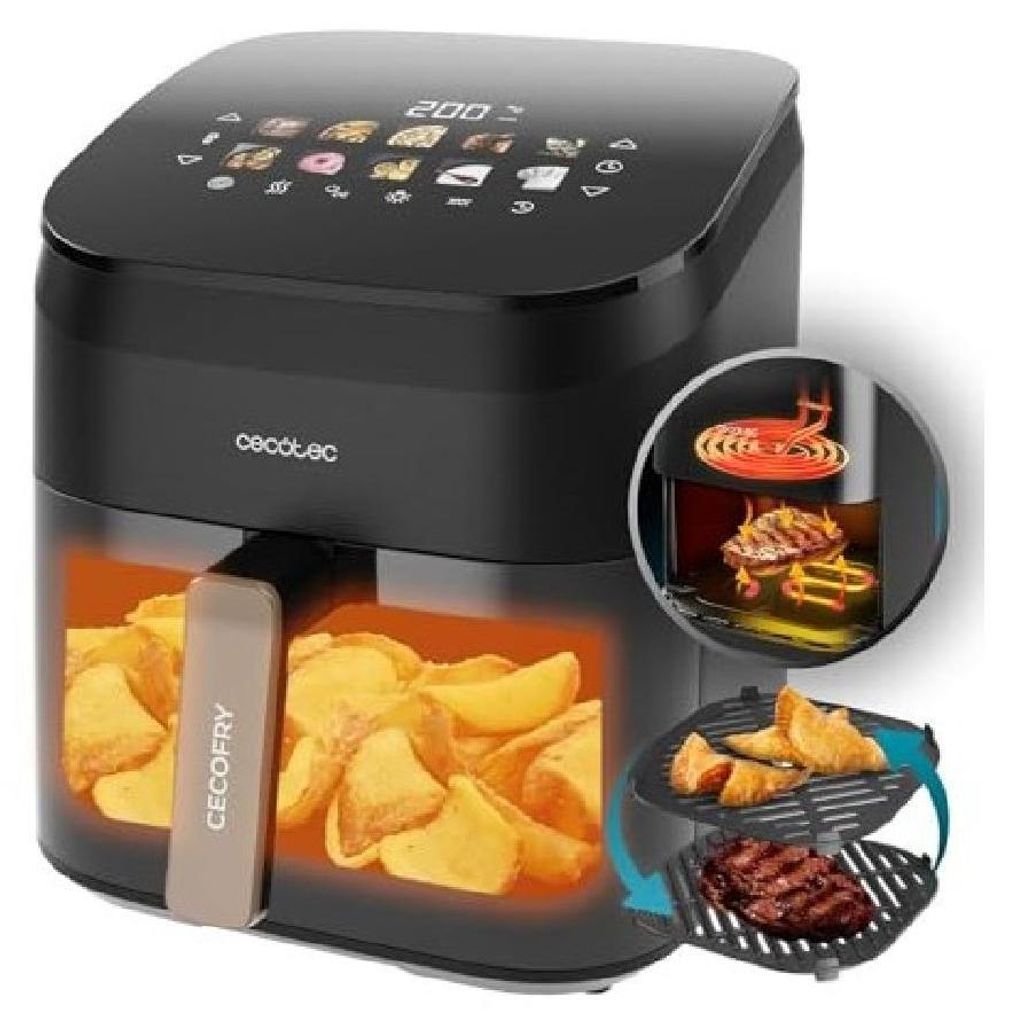 Cecotec Cecofry&Grill Smokin' 6500, Teplovzdušná fritéza, Obrázok produktu 