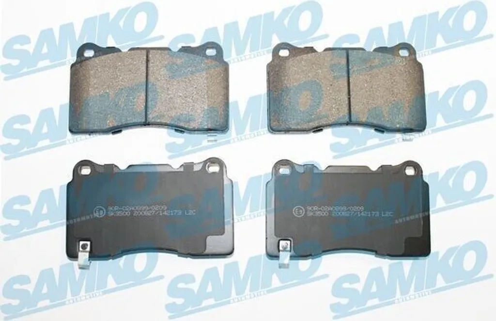Plaquettes de Frein HONDA CIVIC X pour Entretien de Sécurité Avant 5SP2173