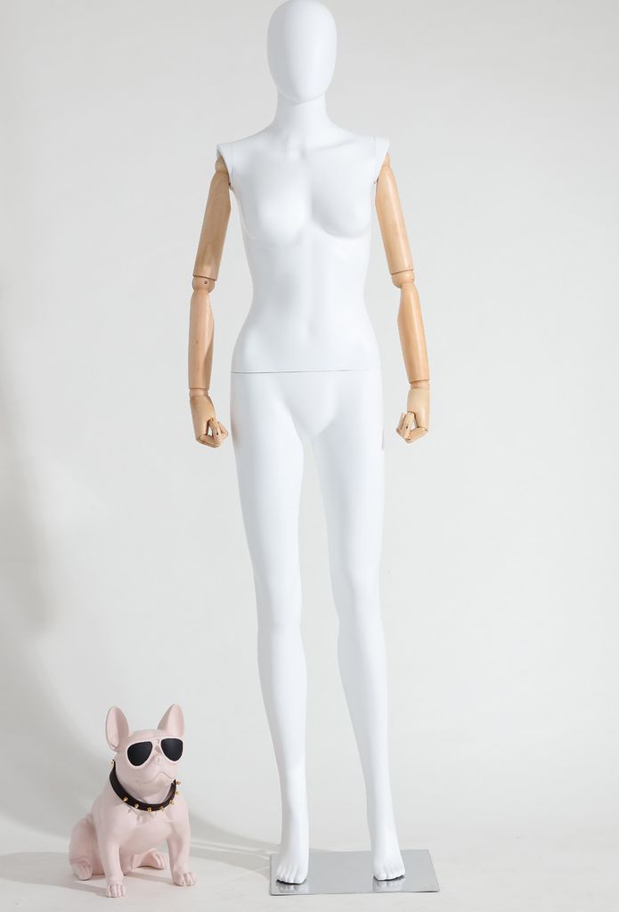HX-DF11-6M abstrait beau mannequin laqué blanc mat avec Image du produit 