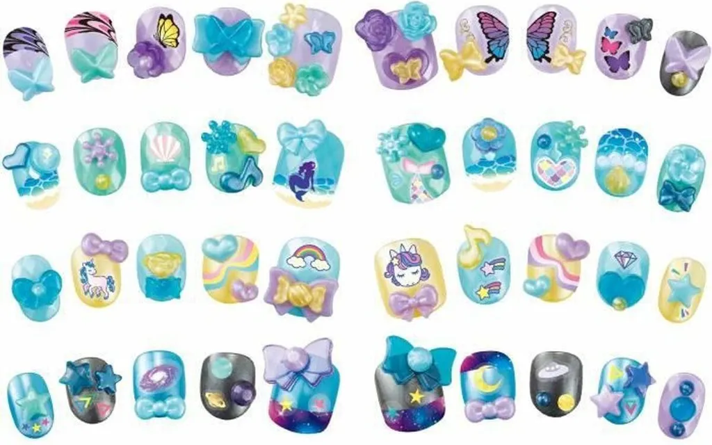 Jeu de Manucure Aquabeads 35009 pour Activité Créative et Beauté