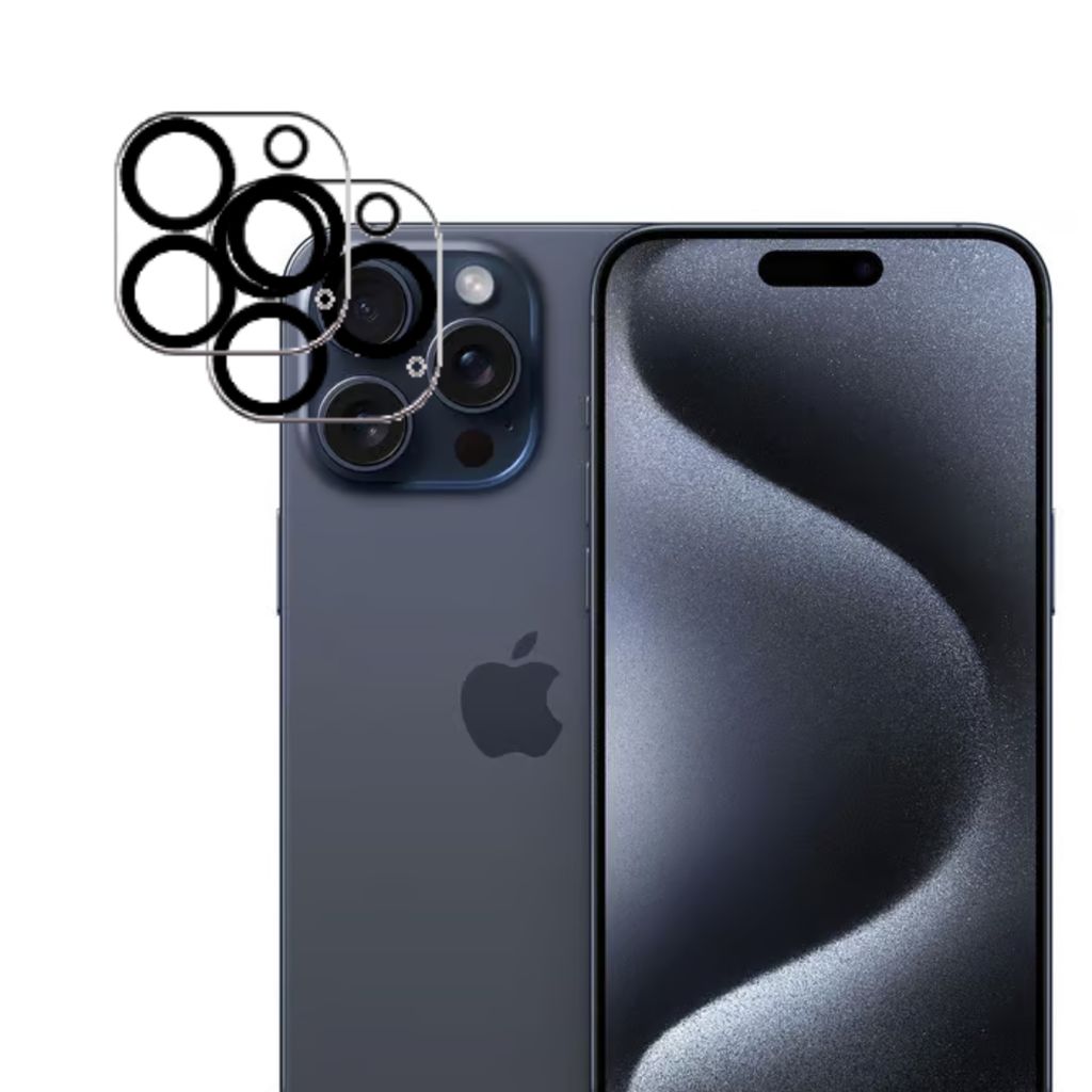 2x pellicola di protezione della fotocamera per iPhone 15 Immagine del prodotto 