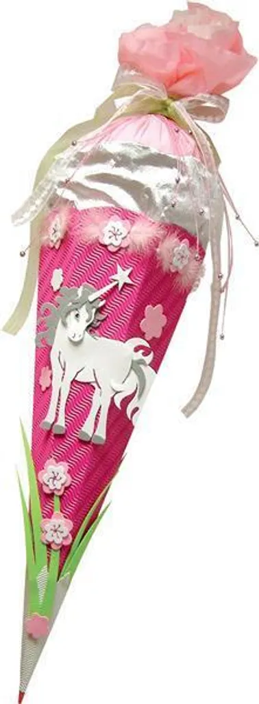 Kit DIY Schultüte licorne hexagonal 72cm ROTH Edition haute qualité - 4
