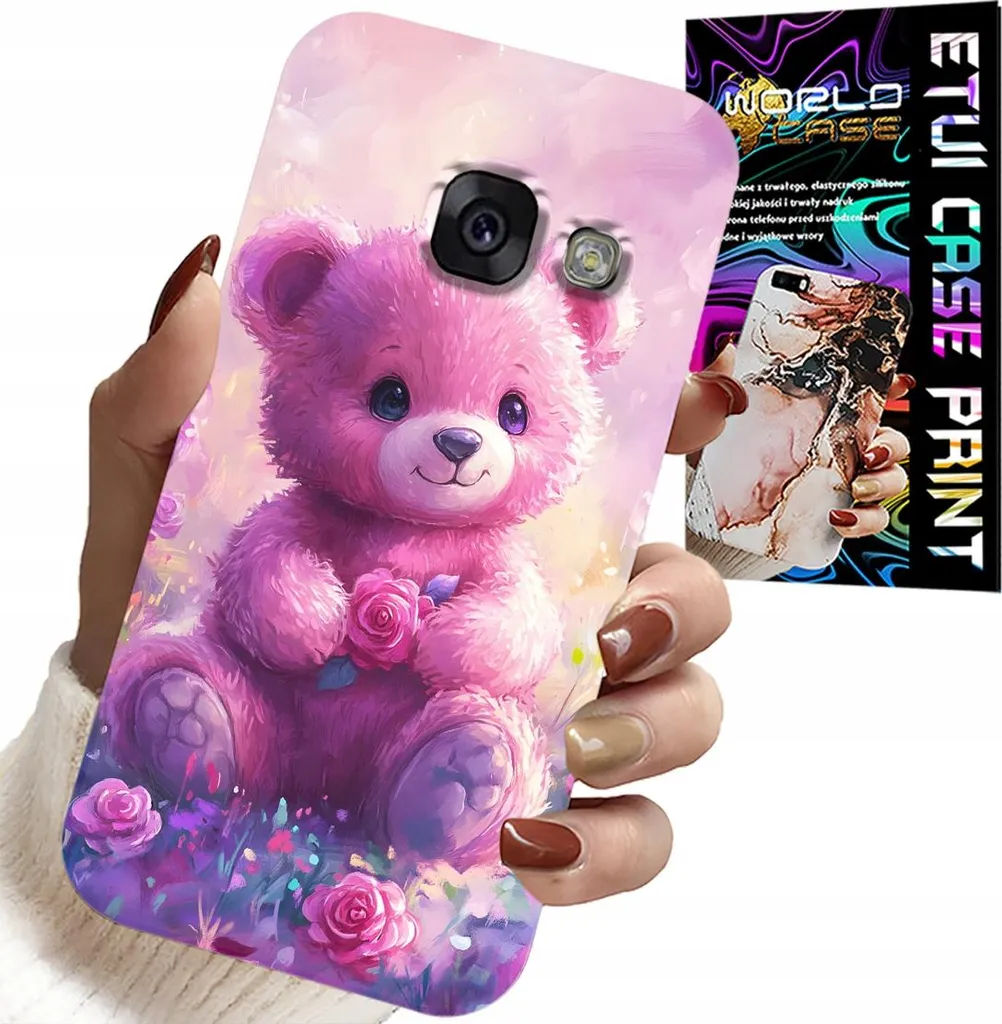 Custodia Rosa Orsetto Samsung A5 2017: Stile Kawaii e Protezione