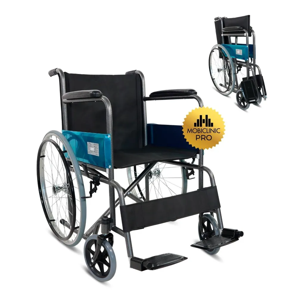Fauteuil roulant automoteur roues huilées et accoudoirs rembourrés - 8